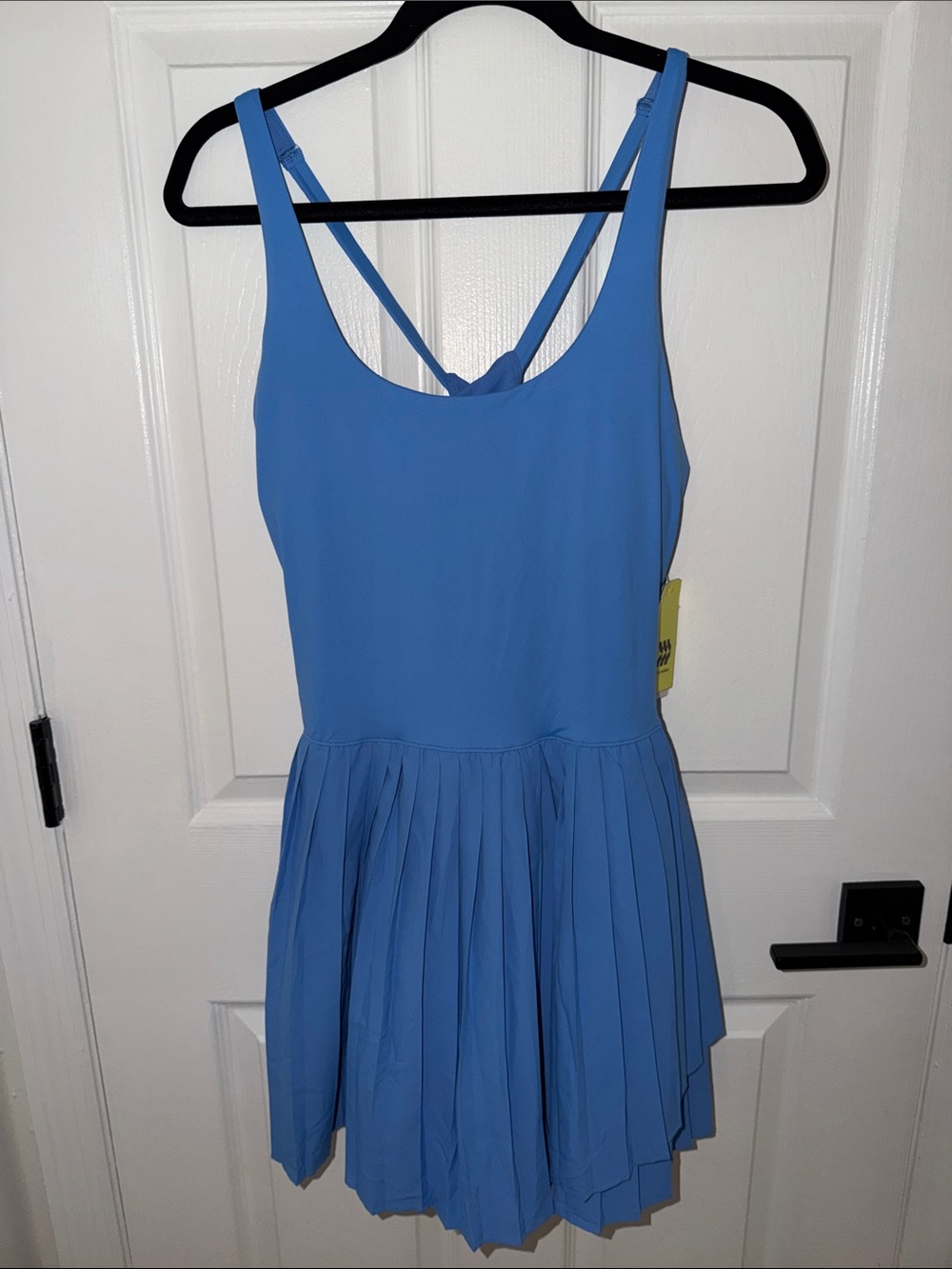all in motion Light Blue Pleated Mini Dress